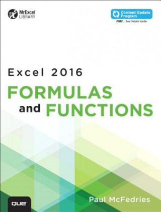 Excel 2016 Formulas and Functions (includes Content Update Program)