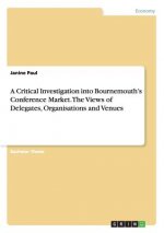 Critical Investigation into Bournemouth's Conference Market. The Views of Delegates, Organisations and Venues