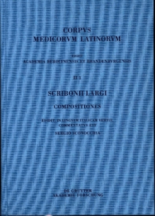 Scribonii Largi Compositiones