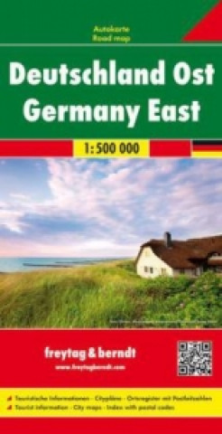 Germany East Road Map 1:500 000