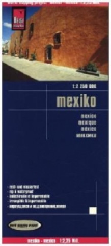 Reise Know-How Landkarte Mexiko / Mexico (1:2.250.000). Mexico / Mexique