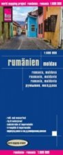 Reise Know-How Landkarte Rumänien, Moldau / Romania, Moldova (1:600.000). Romania, Moldova / Roumanie, Moldavie / Romania, Moldavia