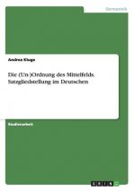 (Un-)Ordnung des Mittelfelds. Satzgliedstellung im Deutschen