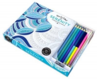 Vive Le Color! Serenity (Coloring Book and Pencils)