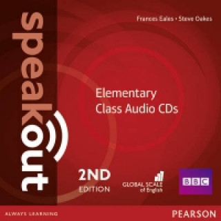 Speakout Elementary 2nd Edition Class CDs (3)