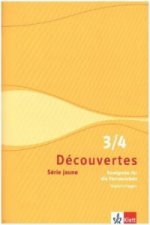 Découvertes 3/4. Série jaune. Bd.3/4