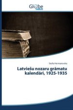 Latviesu nozaru grāmatu kalendāri, 1925-1935