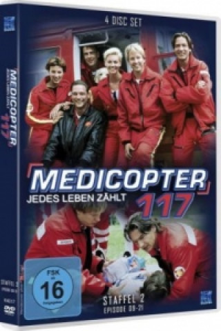 Medicopter 117 - Jedes Leben zählt. Staffel.2, 4 DVDs