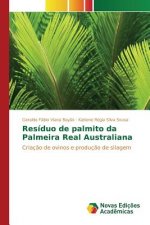 Residuo de palmito da Palmeira Real Australiana