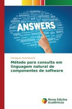 Metodo para consulta em linguagem natural de componentes de software