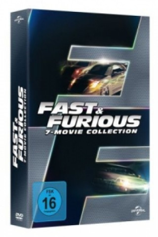 Fast & Furious - 7 Movie Collection, 7 DVDs