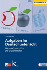 Aufgaben im Deutschunterricht, m. 1 Beilage