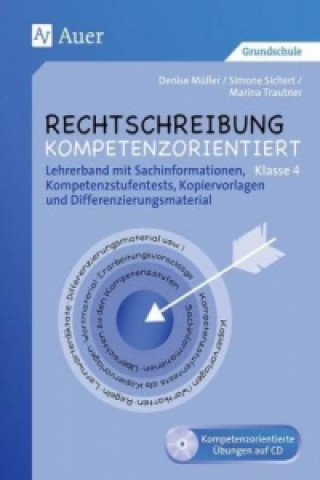 Rechtschreibung kompetenzorientiert - Klasse 4 LB, m. 1 CD-ROM