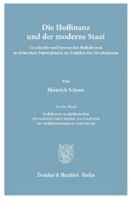 Die Hoffinanz und der moderne Staat.