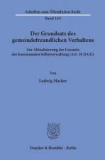 Der Grundsatz des gemeindefreundlichen Verhaltens.