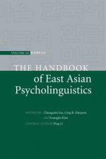 Handbook of East Asian Psycholinguistics