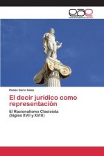 decir juridico como representacion
