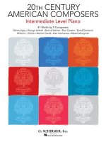 20th Century American Composers Intermediate Level Piano