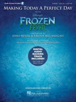 Making Today A Perfect Day (from Frozen Fever) - Piano/Vocal