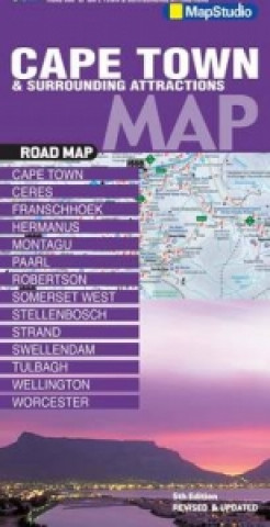 Road Map Cape Town & Surrounding Attractions