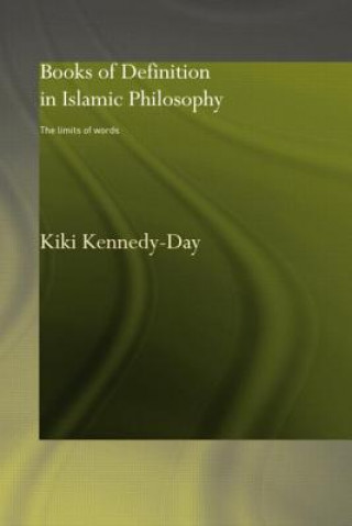 Books of Definition in Islamic Philosophy