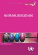 Investor-state dispute settlement