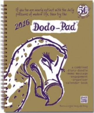 Dodo Pad Desk Diary 2016 - Calendar Year Week to View Diary