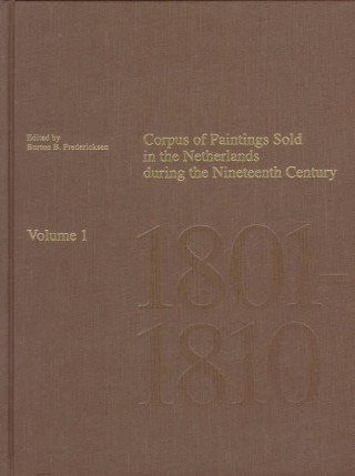 Corpus of Paintings Sold in the Netherlands During the Nineteenth Century