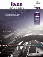 JAZZ MASTERS FOR PIANO
