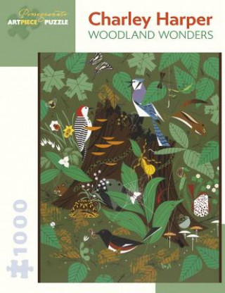 Charley Harper Woodland Wonders 1000-Piece Jigsaw Puzzle