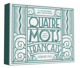 Quatre Mots Francais Notecards