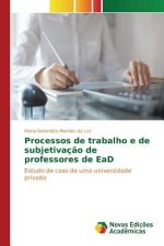 Processos de trabalho e de subjetivacao de professores de EaD