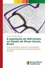 populacao de deficientes no Estado de Minas Gerais, Brasil