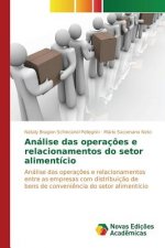 Analise das operacoes e relacionamentos do setor alimenticio