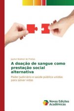 doacao de sangue como prestacao social alternativa