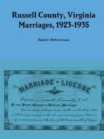 Russell County, Virginia Marriages, 1923-1935