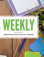 Weekly Appointment Book With Full Weekend