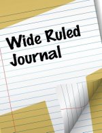 Wide Ruled Journal