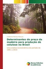 Determinantes do preco da madeira para producao de celulose no Brasil