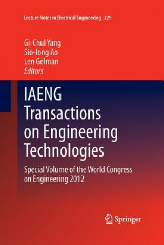 IAENG Transactions on Engineering Technologies