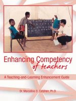 Enhancing Competency of Teachers