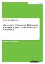 Mise en place d'un systeme d'information geographique pour la propriete fonciere au Cameroun