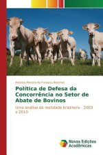 Politica de Defesa da Concorrencia no Setor de Abate de Bovinos