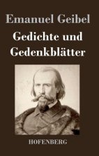 Gedichte und Gedenkblatter