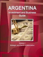 Argentina Investment and Business Guide Volume 1 Strategic and Practical Information