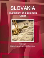 Slovakia Investment and Business Guide Volume 1 Strategic and Practical Information