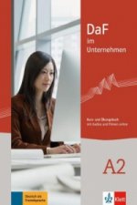 DaF im Unternehmen A2 Kurs- und Übungsbuch mit Audios und Filmen online