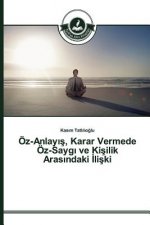 OEz-Anlayış, Karar Vermede OEz-Saygı ve Kişilik Arasındaki İlişki