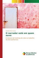 O narrador esta em quem ouve