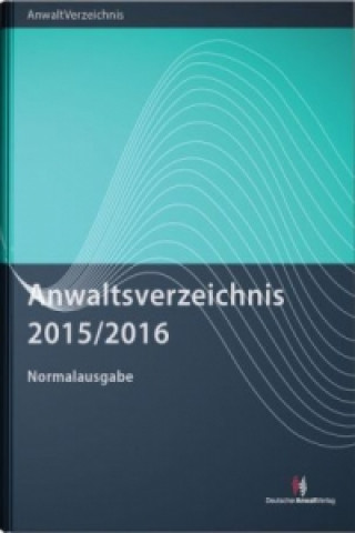 Anwaltsverzeichnis 2015/2016 - Normalausgabe